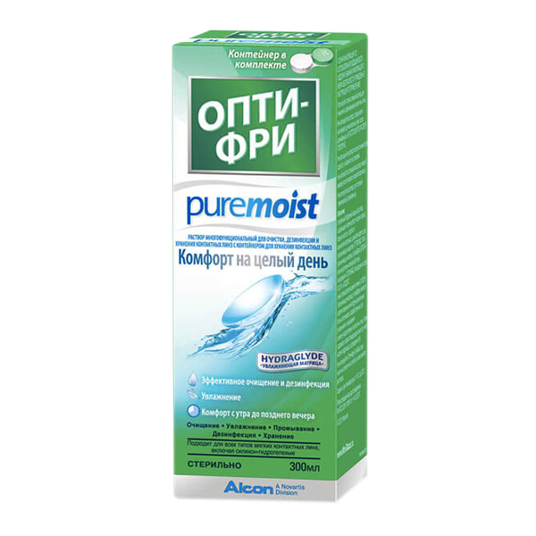 Раствор Опти-фри PureMoist 300 мл